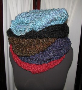 A Pile of Infinity Scarves
