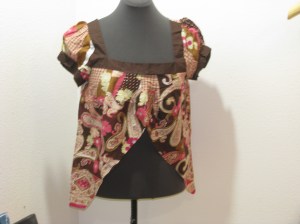 This is where I cut my fabric from. 