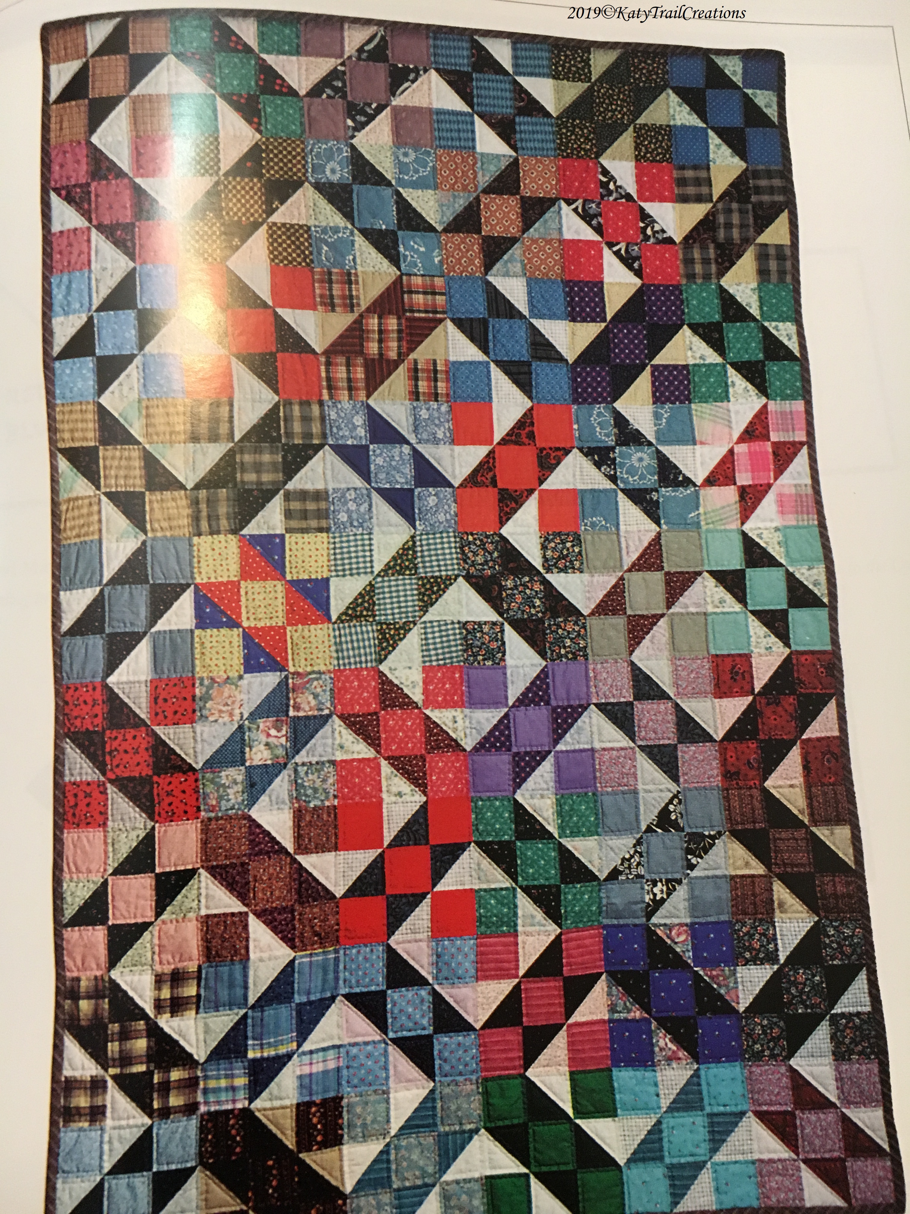 Vintage Contrary Wife quilt from Star Quilts
