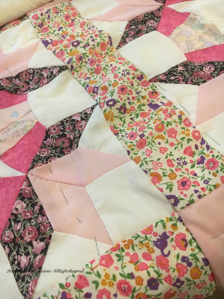 Calling it 'Precious Moments' for the fabric used throughout.