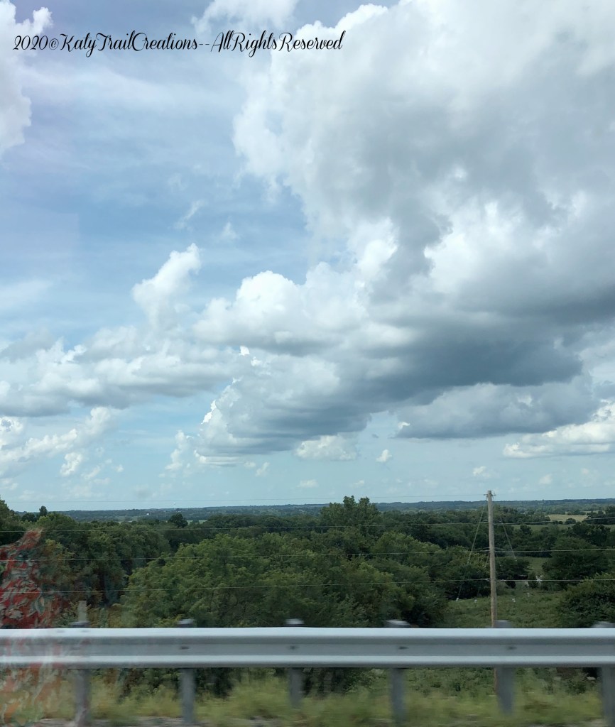 Just admiring the clouds lining up.