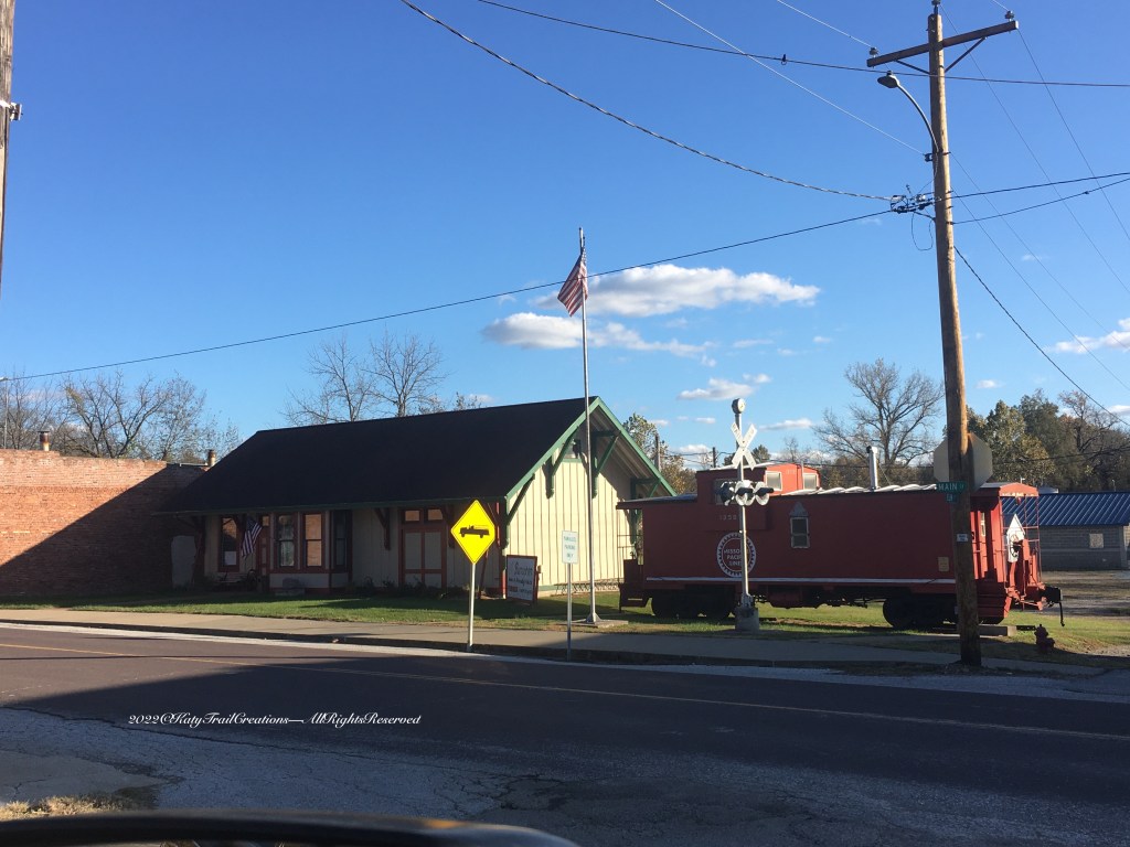 Caboose, Signage & Old Glory